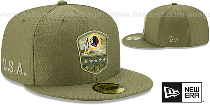 redskins salute to service hat
