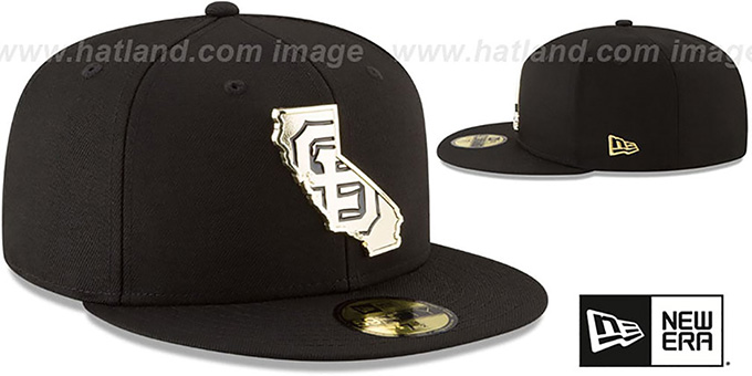 sf giants gold hat