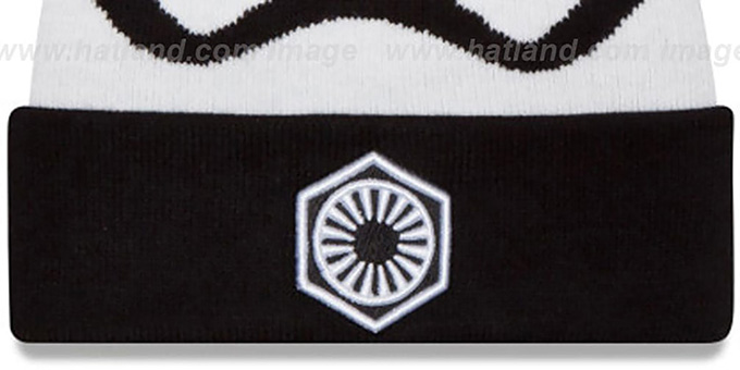 Berretto Invernale Unisex Star Wars Stormtrooper, Bianco/nero, Materiale Acrilico, Taglia Unica, Prodotto Ufficiale