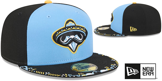 Arkansas Travelers 2026 COPA DE LA DIVERSION Sky-Black Fitted Hat