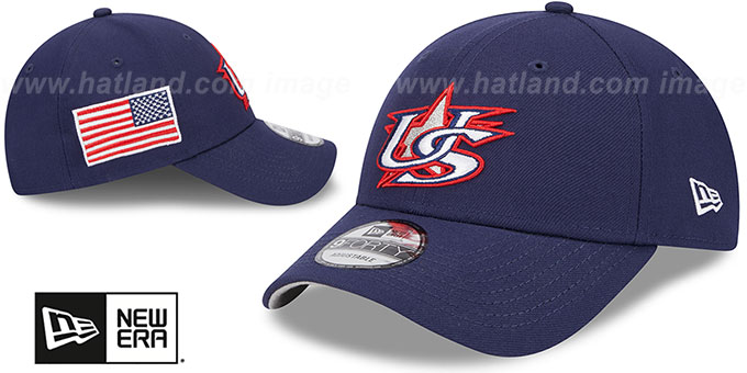 USA 2026 WBC STRAPBACK Navy Hat by New Era