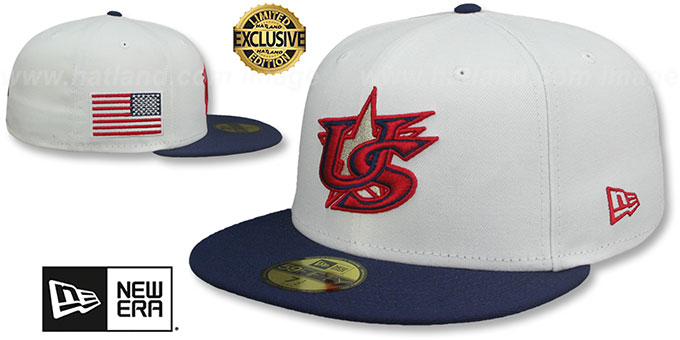 USA 2023 WBC GAME White-Navy Hat by New Era