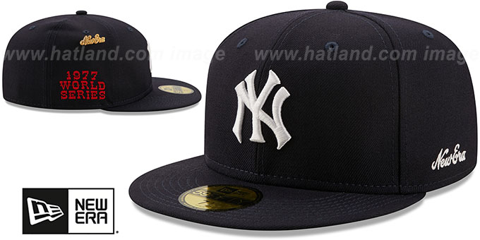 yankees 1977 world series hat