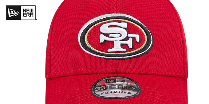 San Francisco 49ers 2024 NFL DRAFT FLEX Hat by New Era