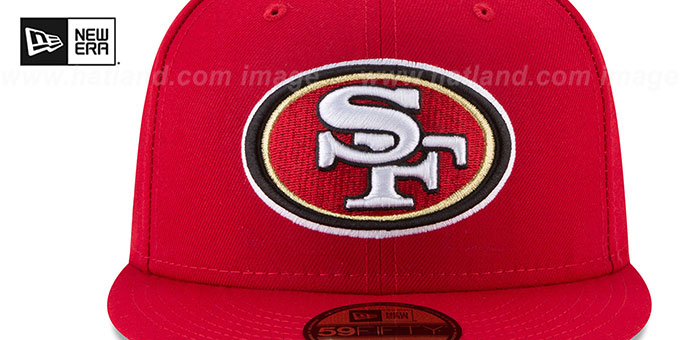 Casquette ajustée 59FIFTY New Era Super Bowl XXIX Letterman des 49ers Casquette ajustée 59FIFTY New Era Super Bowl XXIX Letterman des 49ers