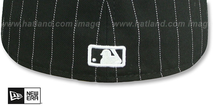 59FIFTY】 HANTIG PINSTRIPE WHITE BLACK 【公式通販】