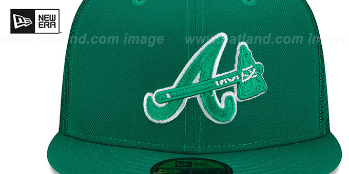 braves st patrick's day hat