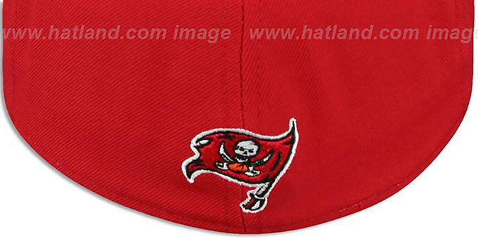 Tampa Bay Buccaneers NFL-SHIELD Red Fitted Hat by Reebok