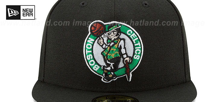 Boston Celtics 2024 FINALS CHAMPIONS Black Fitted Hat