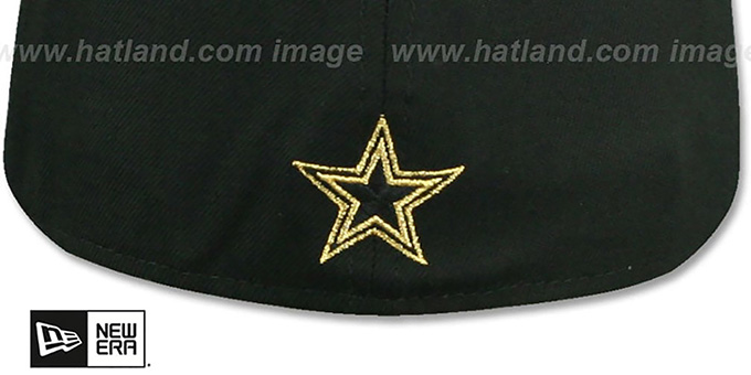 dallas cowboys new era gold stated 59fifty cap