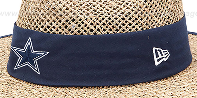 Cowboys NFL TRAINING STRAW Hat by New Era