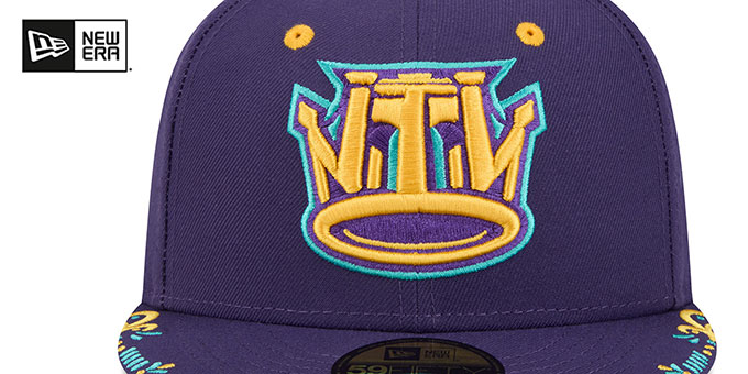 Brooklyn Cyclones 2026 COPA DE LA DIVERSION Purple Fitted Hat display picture 1