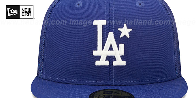 Los Angeles Dodgers 2022 MLB ALL-STAR WORKOUT Royal Fitted Hat