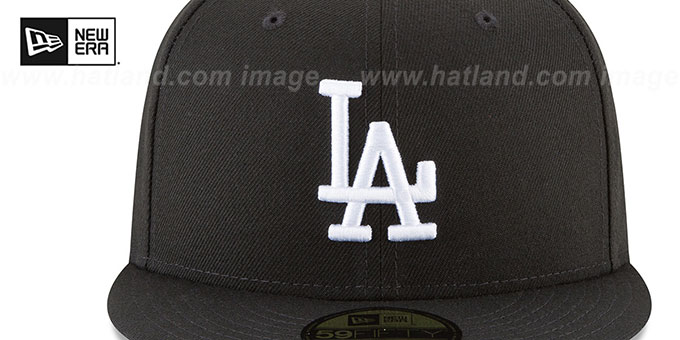 ☆New Era☆ MLB Black On White LA Dodgers Ball Cap Los Angeles Dodgers 2024 WORLD SERIES CHAMPIONS Black-White