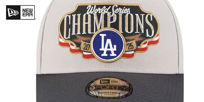 Los Angeles Dodgers 2025 WORLD SERIES CHAMPS LOCKER ROOM SNAPBACK