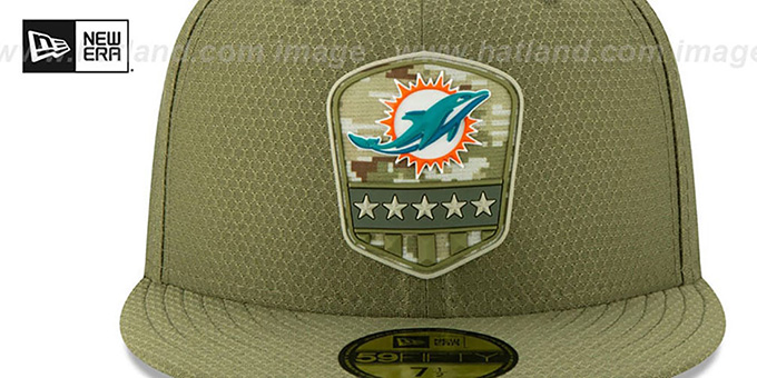 Dolphins salute hotsell to service hat