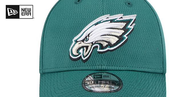 Philadelphia Eagles New Era 39THIRTY Flex Hat – Black, Authentic Limited Edition NWT