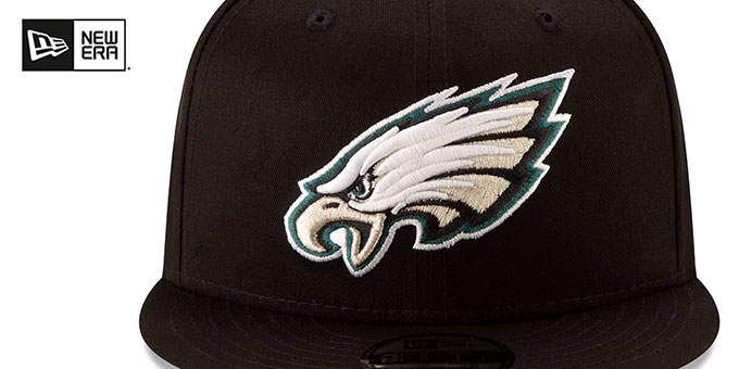 Casquette New Era 9FIFTY Snapback Philadelphia Eagles - Noir - Playoffs - Jalen Hurts