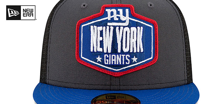 New York Giants 2021 NFL TRUCKER DRAFT 