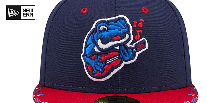 Lehigh Valley IronPigs 2026 COPA DE LA DIVERSION Navy-Red Fitted