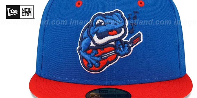 Lehigh Valley IronPigs COPA Royal-Red Fitted Hat by New Era