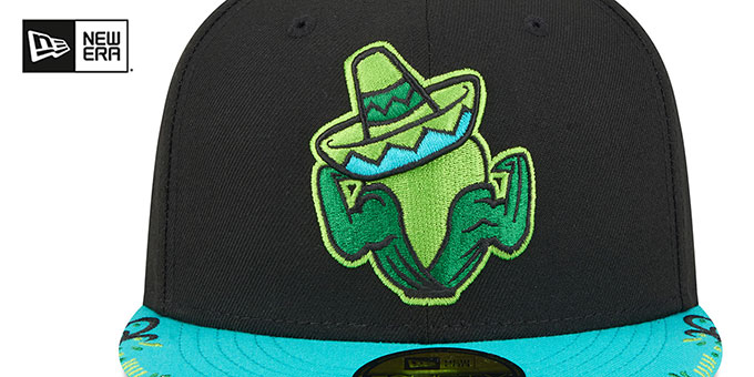 Cedar Rapids Kernels 2026 COPA DE LA DIVERSION Black-Teal Fitted