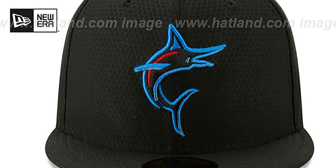 marlins batting practice hat