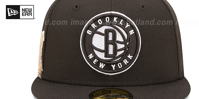 Brooklyn Nets SIDE-CITY ICON Black Hat by New Era