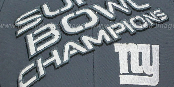 New York NY Giants SUPERBOWL XLVI CHAMPS Hat by Reebok