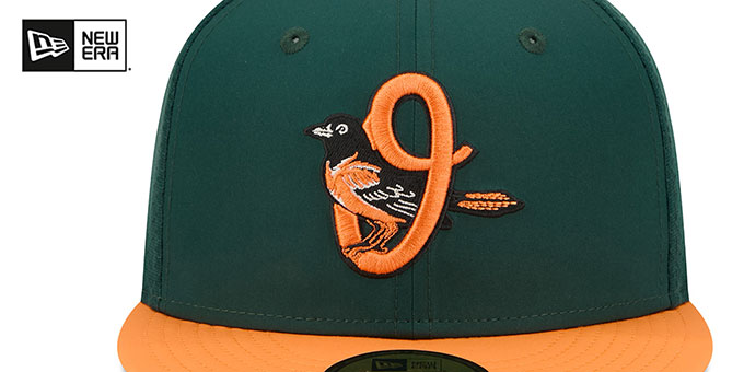 Baltimore Orioles 2026 CITY CONNECT BATTING PRACTICE Green-Orange