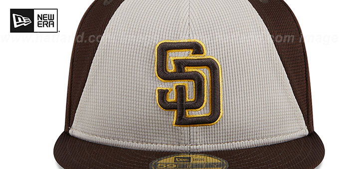 San Diego Padres 2024 BATTING PRACTICE Fitted Hat by New Era