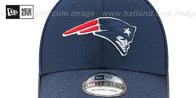 New Era 39THIRTY STRETCH NFL NEW ENGLAND PATRIOTS - Casquette - navy