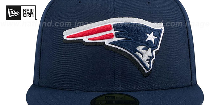 【US限定】New Era LP59FIFTY New England Patriots Draft2024 Men's New Era Black/Navy New England Patriots 2025 NFL Draft