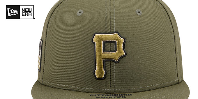 Pittsburgh Pirates 2026 ARMED FORCES STARS N STRIPES Hat