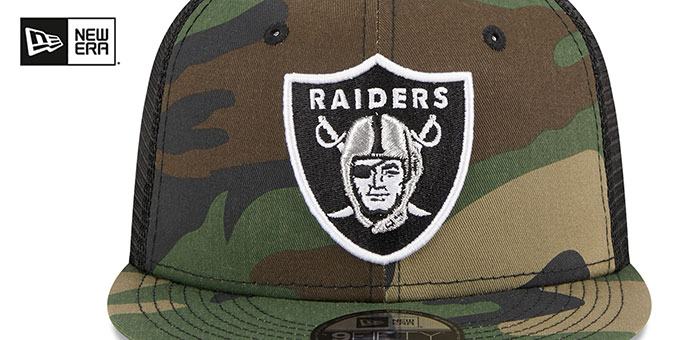 New Era Trucker Cap Oakland Raiders Au Meilleur Prix Sur