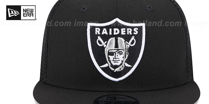 Casquette Snapback New Era 9FIFTY Las Vegas Raiders Noir, NFL, Homme, Taille Unique
