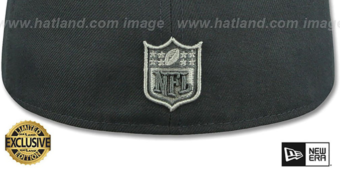 raiders pewter snapback