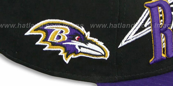 SNAPBACK Black-Purple Hat