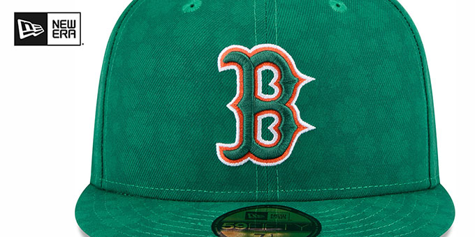 Boston Red Sox 2025 ST PATRICKS DAY Fitted Hat by New Era