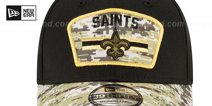 Casquette Ajustable New Era Pour Homme New Orleans Saints 2021 Salute To Service Trucker 9fifty Snapback Adjustable Hat