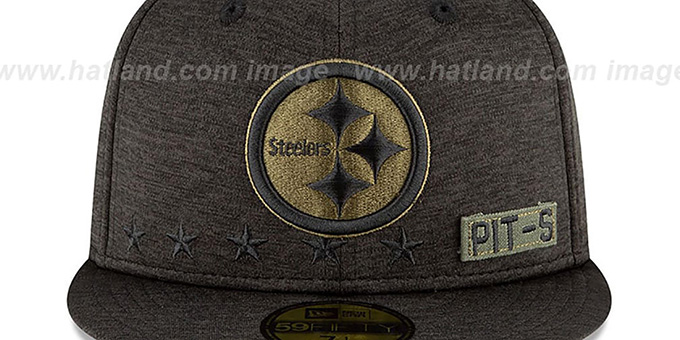 salute to service steelers cap