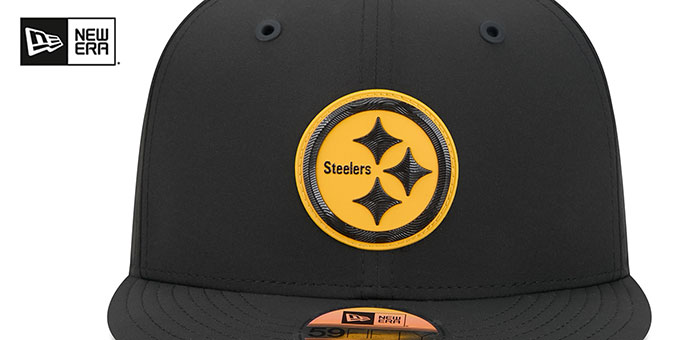 Pittsburgh Steelers 2026 NFL SIDELINE Black Fitted Hat