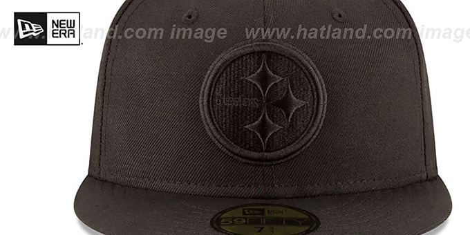 steelers blackout hat