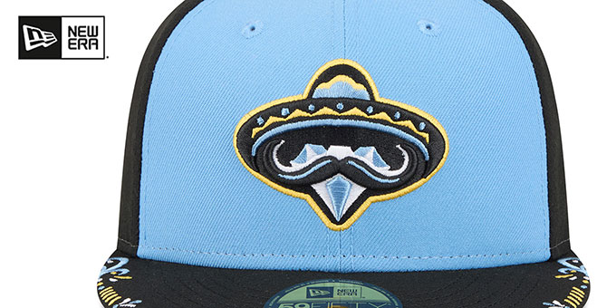 Arkansas Travelers 2026 COPA DE LA DIVERSION Sky-Black Fitted Hat
