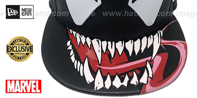 Casquette New Era 59Fifty Fitted - Venom Marvel Comics Édition Limitée - Rouge UV - Taille Unique - Neuf Avec étiquette