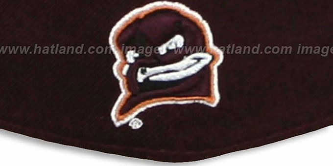 Virginia Tech DH 2 Burgundy Fitted Hat by Zepyr