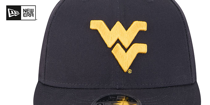 West Virginia LOW-CROWN TEAM-BASIC SNAPBACK Navy Hat