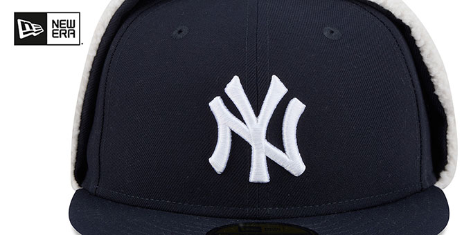 New York Yankees CLASSIC DOGEAR Navy Fitted Hat by New Era