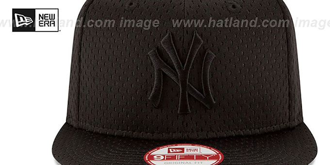 ★New Era★ MLB New York Yankees Mesh Series Snapback Black New Era New York Yankees 'Black Mesh' Casual Classic