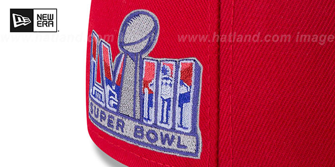 Casquette ajustée New Era Elemental 59FIFTY rouge écarlate pour homme, San Francisco 49ers